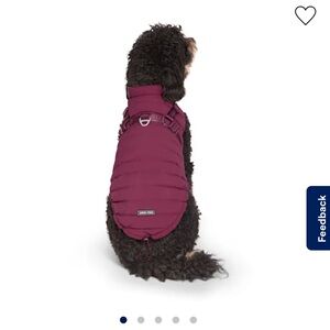 Purple Dog Coat for Stylish Comfort